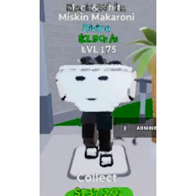 Miskin Makaroni BlackWhite