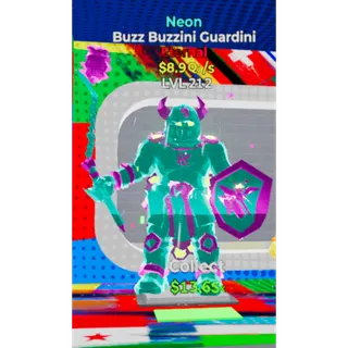  8.9Qi  lvl 212 Neon Buzz Buzzini Guardini