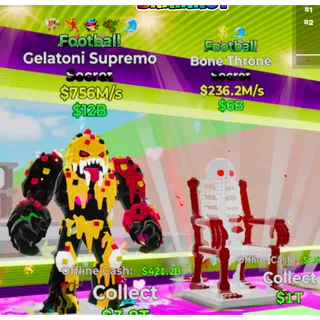 gelatoni supremo 5 traits + bone throne