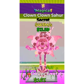 Clown Clown Sahur Magical