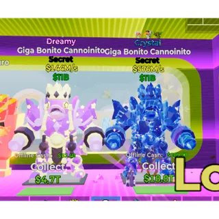 DREAMY X CRYSTAL GIGA BONITO