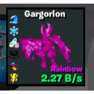 6 traits rainbmow Gargorion