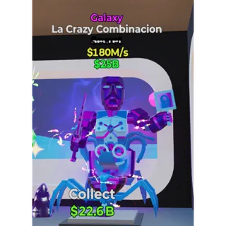 lA CRAZY COMBINACION GALAXY