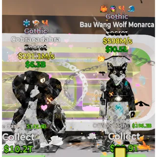 Wolf Monarca x Cobracadabra Gothic
