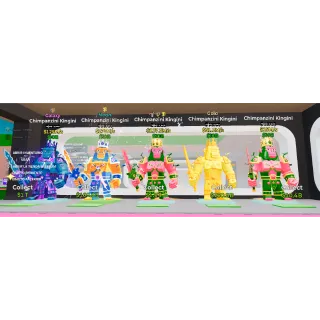 Pack 5 Chimpanzini Kingini