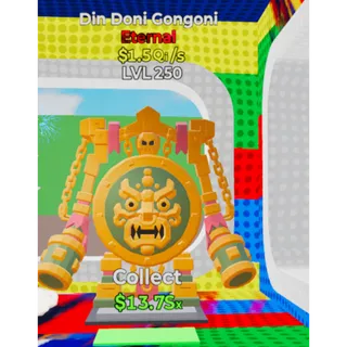 Lvl 250 1.5 Qi Din Doni Gongoni 