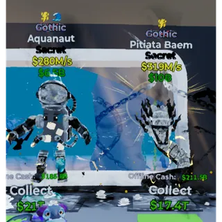 Aquanaut X Pitiata Baem Gothic