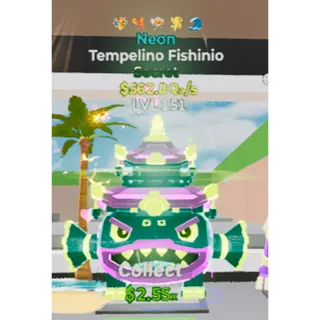 5 traits NEon tempelino fishinio 