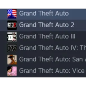 The Big GTA collection Steam key