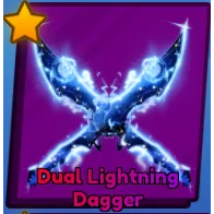 Dual Lightning Dagger - Blade ball - Bladeball (Very Rare)