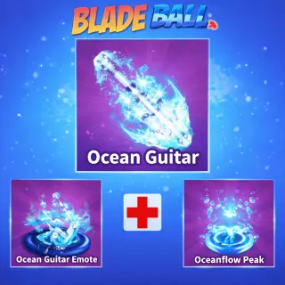 Ocean Guitar Full Set - Blade Ball