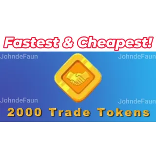 2000 Trade Tokens