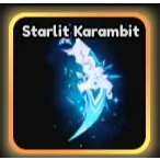 Starlit Karambit Glass Skin Rare - Hypershot