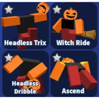 Halloween 2023 Emote Pack - Blade Ball - BladeBall (Rare)