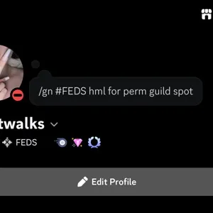 permanent spot in guild. #FEDS