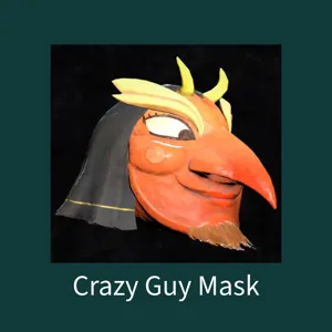 Crazy Guy Mask
