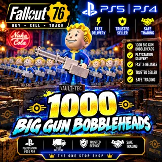 1000 Big Gun Bobbleheads