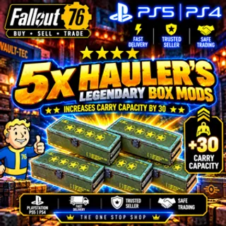 4★  5x Hauler’s