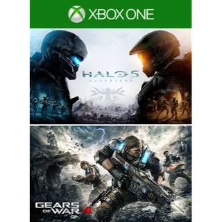 Gears of War 4 and Halo 5: Guardians Bundle