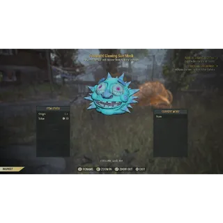 Fasnacht Glowing Sun mask