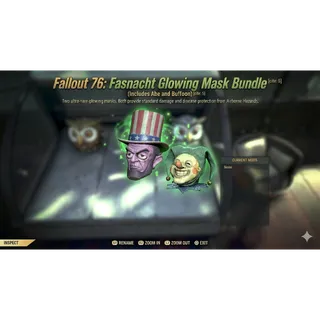 Duo Fasnacht Glowing Mask Bundle