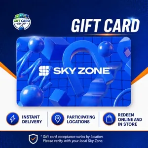 $40.00 Sky Zone Trampoline Park Gift Card - Online & In Store