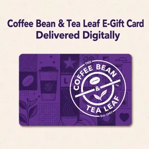 $37.92 (2x$18.96) Coffee Bean & Tea Leaf Gift Card Instant Auto Delivery