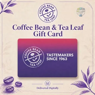 $37.60 (2x$18.80) Coffee Bean & Tea Leaf Gift Card Instant Auto Delivery