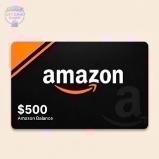 $500.00 USD Amazon Balance