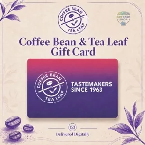 $18.50 Coffee Bean & Tea Leaf Gift Card - Online & In Store