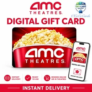 $97.11 USD AMC Theatres Gift Card Instant Auto Delivery