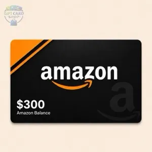 $300.00 Amazon Gift Card Balance