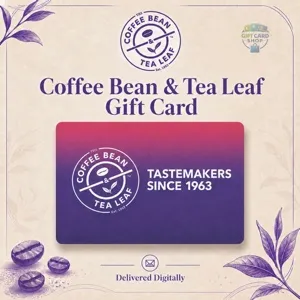 $37.50 (2x$18.75) Coffee Bean & Tea Leaf Gift Card Instant Auto Delivery