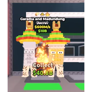 Garama and Madundung - 600m/s