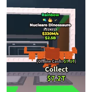 Nuclearo Dinossauro - 330m/s rainbow