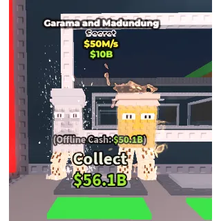 Garama and Madundung - 50m/s