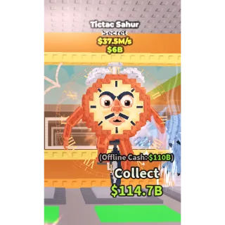 TicTac Sahur - 37.5m/s