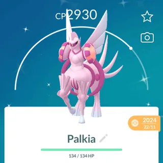 Shiny Origin Palkia With Spacial Rend