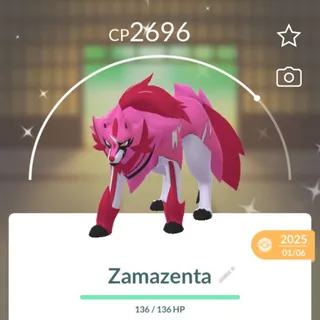 LVL 50 Shiny Zamazenta