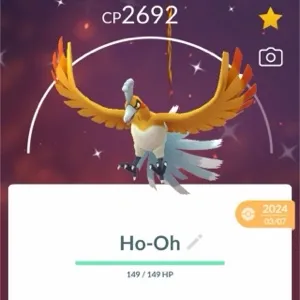 LVL 50 Shiny Ho-Oh