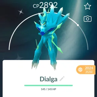 LVL 50 Shiny Origin Dialga With ROT