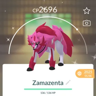 LVL 50 Shiny Zamazenta