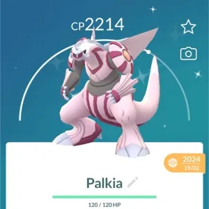 LVL 50 Shiny Normal Palkia