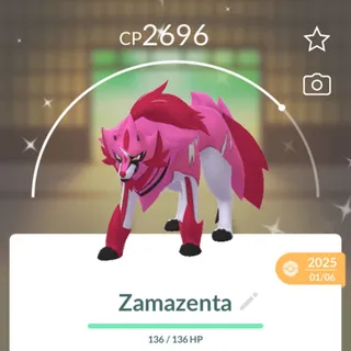 LVL 50 Shiny Zamazenta