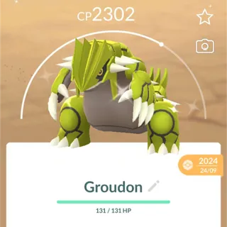 LVL 50 Groudon