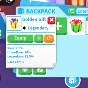 golden gift box