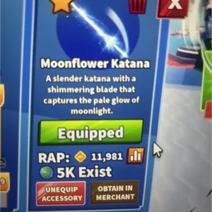 moonflower katana