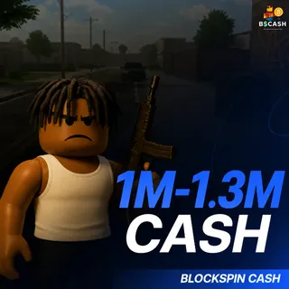 1.0m-1.3m blockspin cash