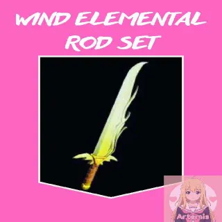 Wind Elemental Rod Set