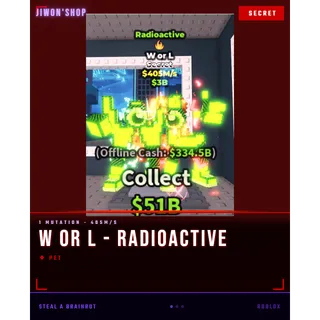 W OR L - RADIOACTIVE